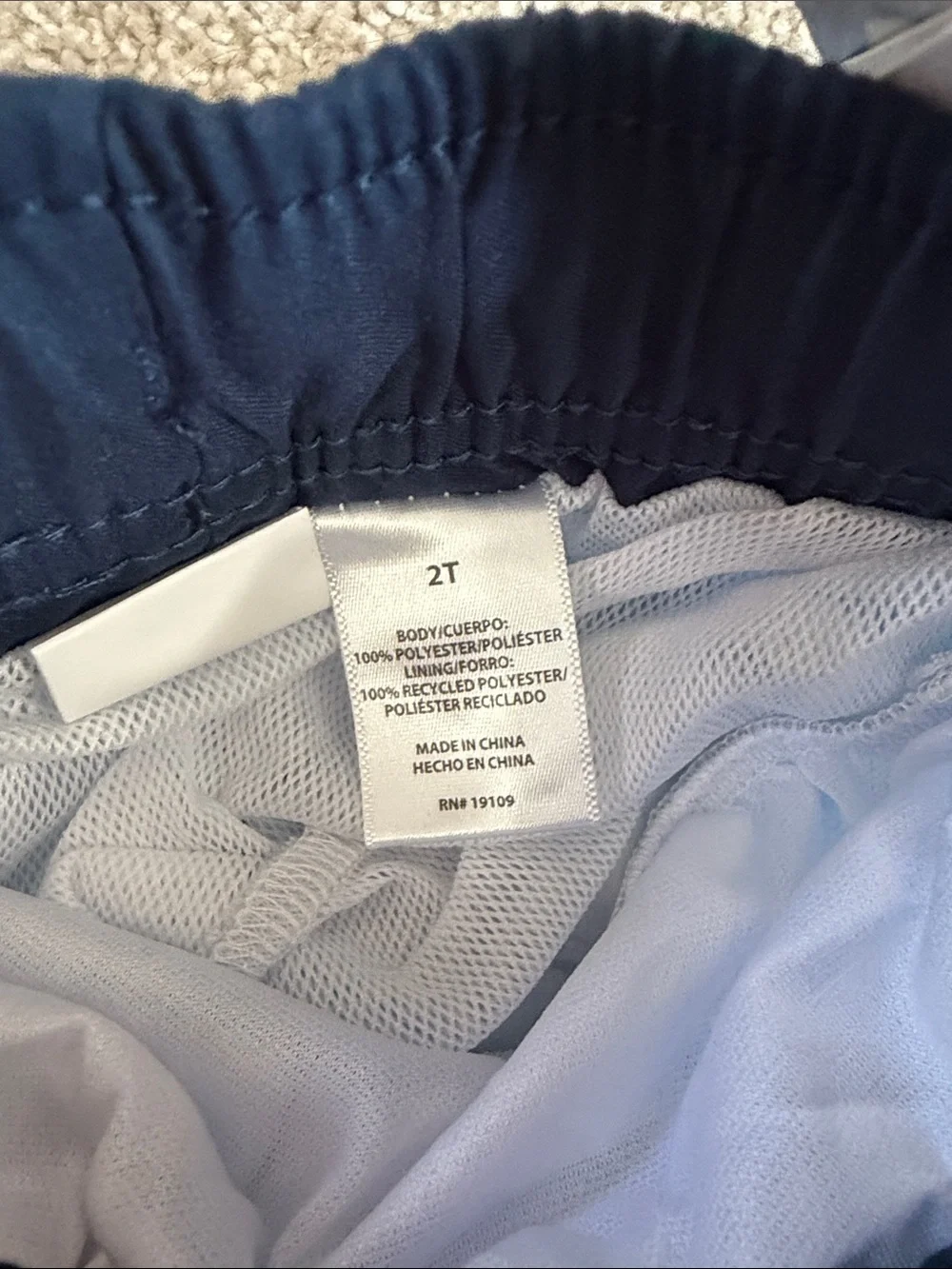 NWT Boys Bluey Swim Trunks with Lining size 2T